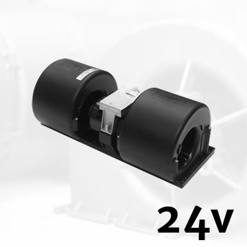 24v Double Blower Motor Assemblies for Vehicle HVAC Applications | Genuine SPAL