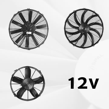 12v SPAL Radiator/Condenser Fans