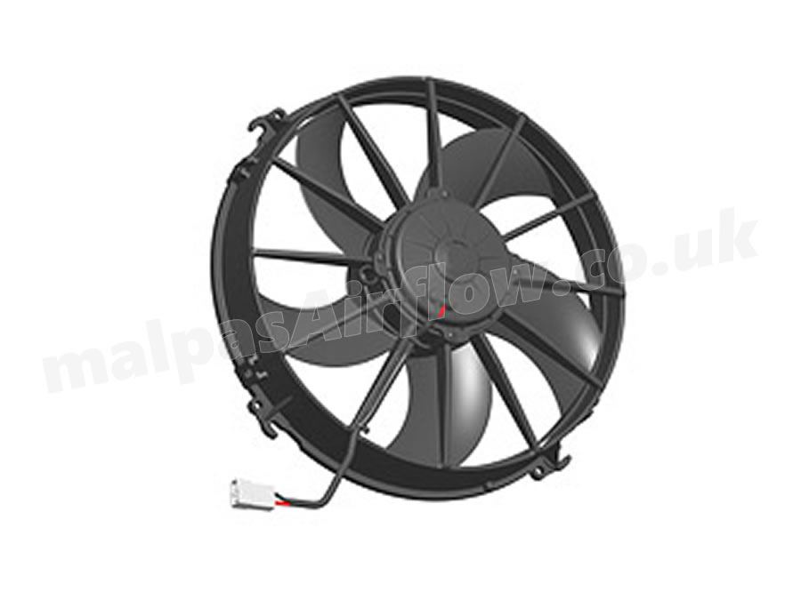 SPAL 12" (305mm)  Cooling Fan VA01-BP70/LL-66A (24v  / 1564 cfm / Pulling)