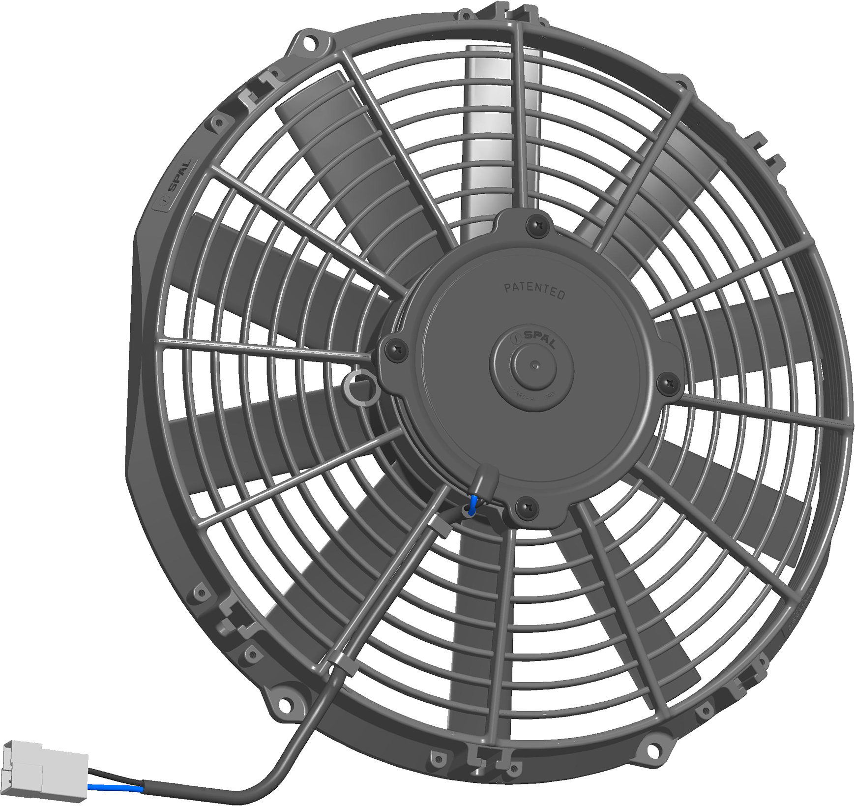 SPAL 11" (280mm) Cooling Fan VA09-AP12/C-27A 12V BT MC (12v / 820 cfm / Pulling)