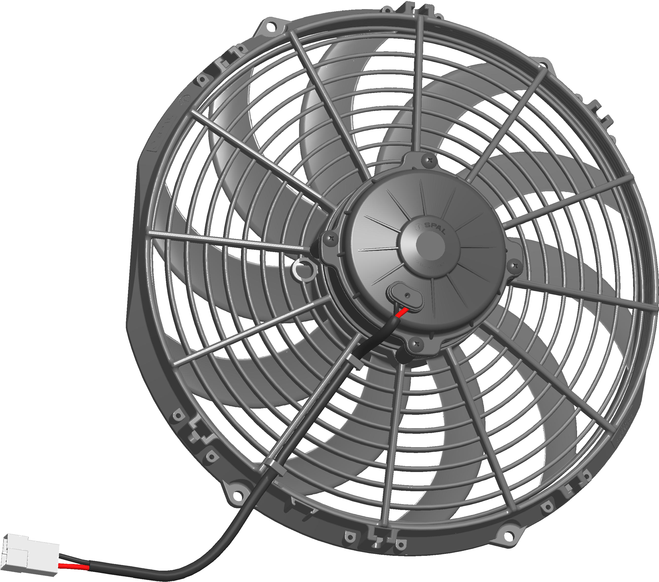 SPAL 12" (305mm) Cooling Fan VA10-BP70/LL-61S 24V BT KS (24v / Pushing)