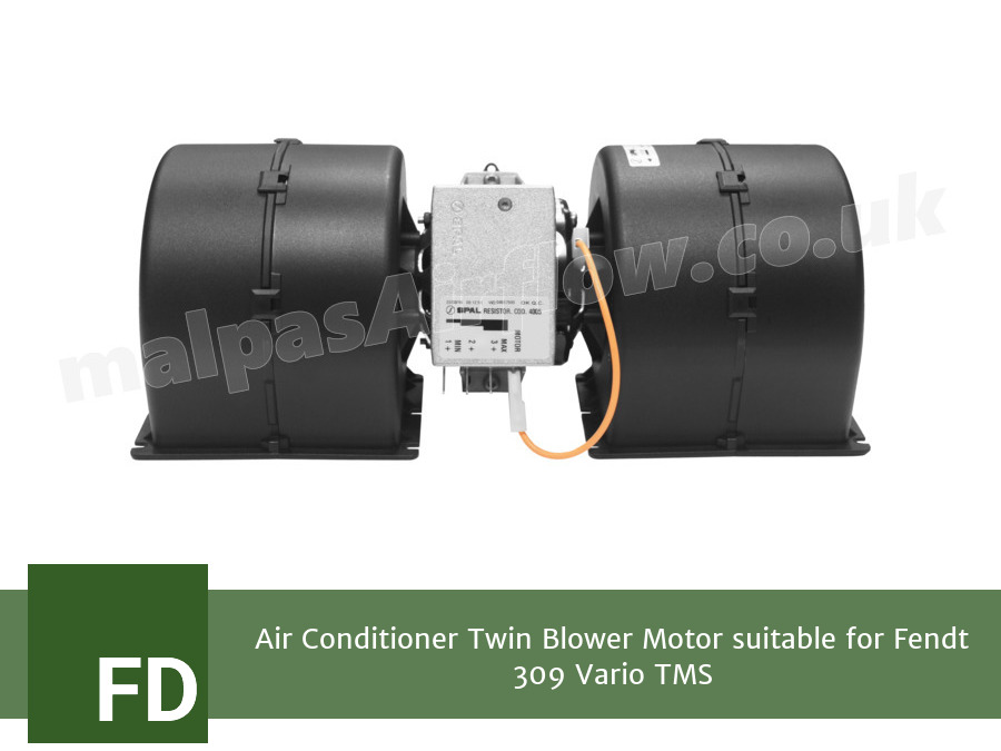 Air Conditioner Twin Blower Motor suitable for Fendt 309 Vario TMS