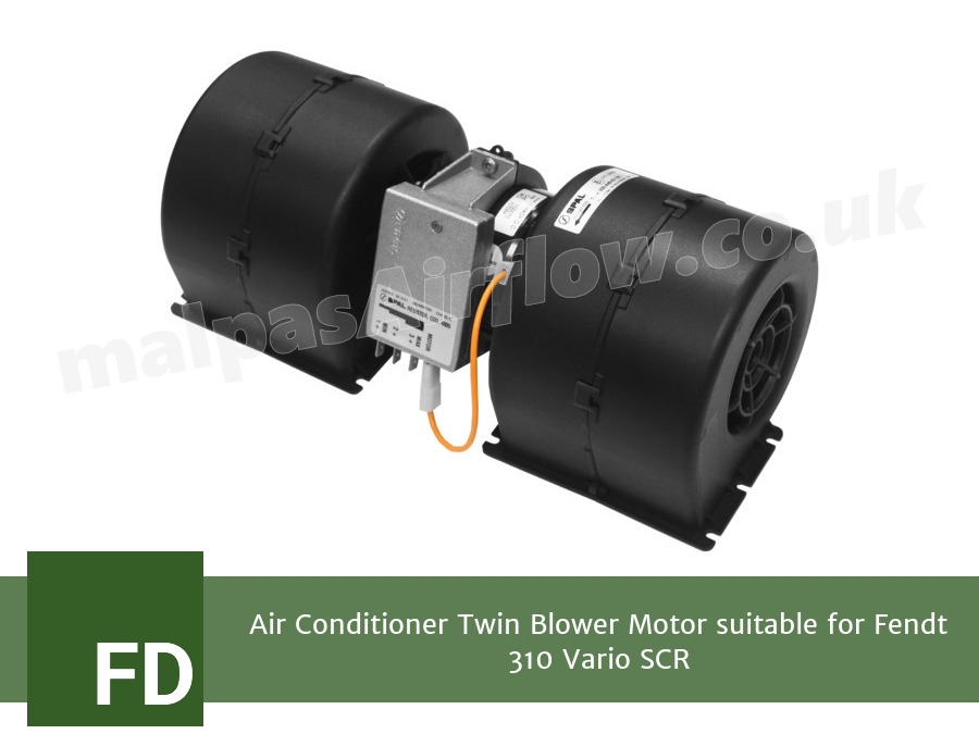 Air Conditioner Twin Blower Motor suitable for Fendt 310 Vario SCR