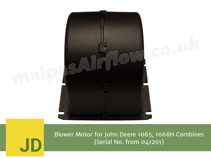 Blower Motor for John Deere 1065, 1068H Combines (Serial No. from 041201) (Single Speed)