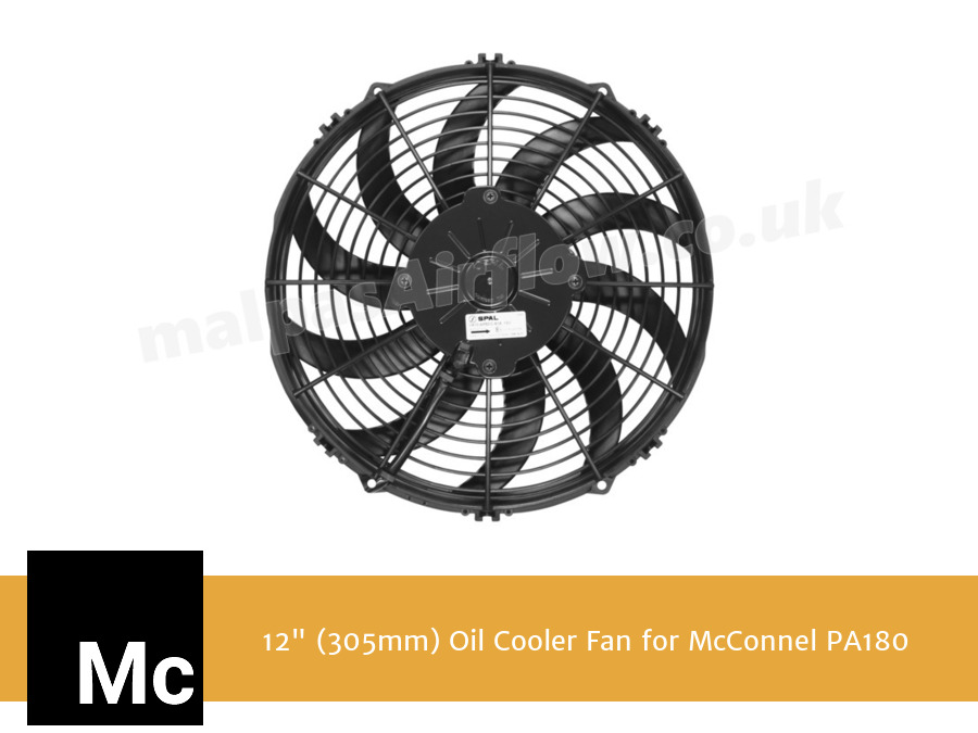 12" (305mm) Oil Cooler Fan for McConnel PA180