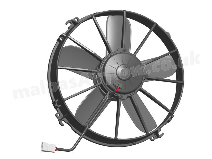 SPAL 12" (305mm)  Cooling Fan VA01-AP70/LL-36S (12v  / 1687 cfm / Pushing)