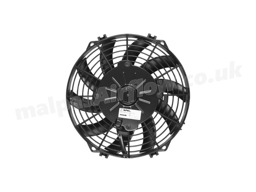 SPAL 9" (225mm)  Cooling Fan VA07-AP12/VLL-58S (12v  / 637 cfm / Pushing)