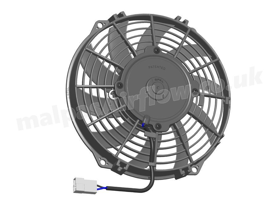 SPAL 9" (225mm)  Cooling Fan VA07-AP8/C-58S (12v  / 590 cfm / Pushing)