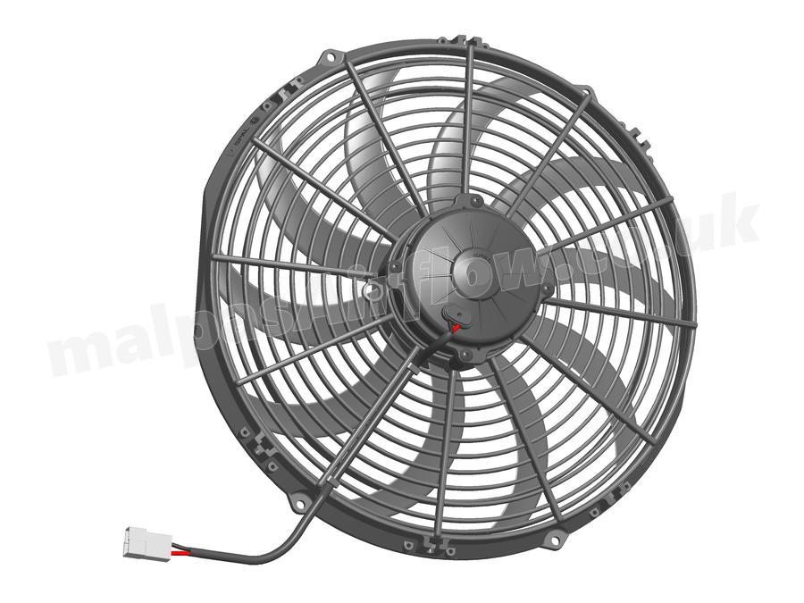 SPAL 14" (350mm)  Cooling Fan VA08-BP71/LL-53S (24v  / 1859 cfm / Pushing)