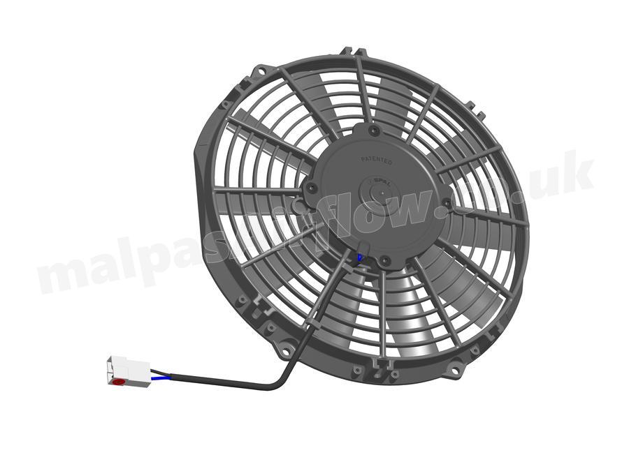SPAL 10" (255mm)  Cooling Fan VA11-AP8/C-29S (12v  / 631 cfm / Pushing)