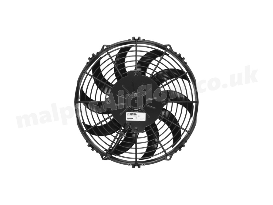 SPAL 10" (255mm)  Cooling Fan VA11-BP12/C-57S (24v  / 826 cfm / Pushing)