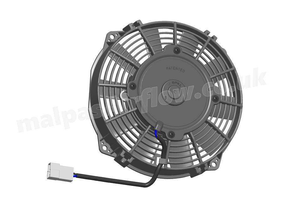 SPAL 7.5" (190mm)  Cooling Fan VA14-AP11/C-34S (12v  / 407 cfm / Pushing)
