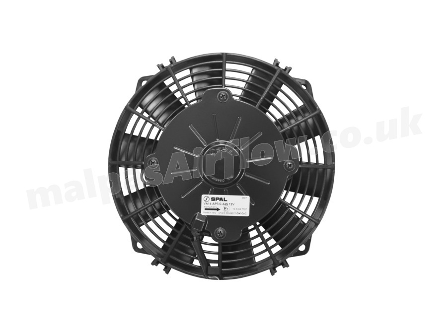 SPAL 7.5" (190mm)  Cooling Fan VA14-AP7/C-34S (12v  / 348 cfm / Pushing)