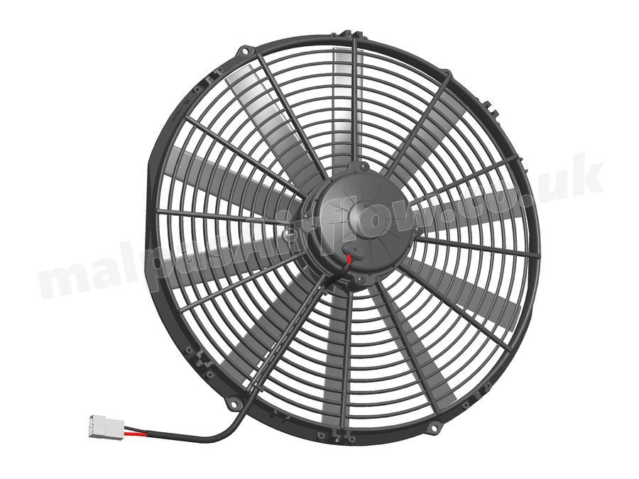 SPAL 16" (407mm)  Cooling Fan VA18-BP70/LL-41S (24v  / 1776 cfm / Pushing)