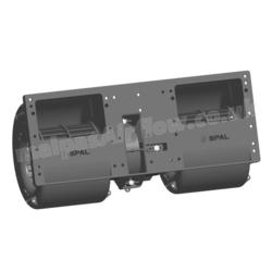 SPAL 690 cfm Double Blower 006-A39-22 (12v) (Single Speed)