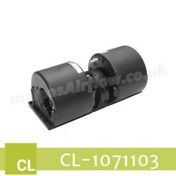 Cab Blower (Double) Motor Assembly for Claas ARION 610 C Tractors - view 3