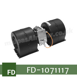 Air Conditioner Twin Blower Motor suitable for Fendt 309 Vario Farmer 300 Series Tractor - view 3