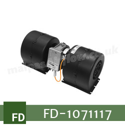 Air Conditioner Twin Blower Motor suitable for Fendt 309 Vario Farmer 300 Series Tractor - view 4