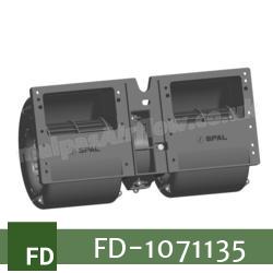 Air Conditioner Twin Blower Motor suitable for Fendt 5275C PL C-Series Combine (Single Speed) - view 1
