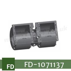 Air Conditioner Twin Blower Motor suitable for Fendt 6335C PL C-Series Combine (Single Speed) - view 1