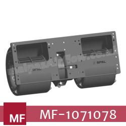 Air Conditioner Twin Blower Motor Module suitable for MF 7244 Massey Ferguson Activa Combines (Single Speed) - view 2